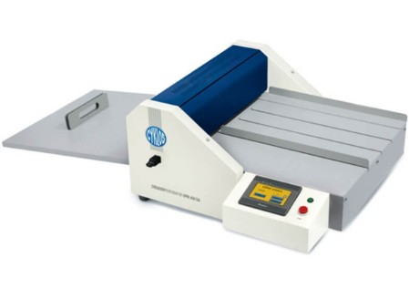 Hendidora / microperforadora semiautomática de 450mm de formato de ancho